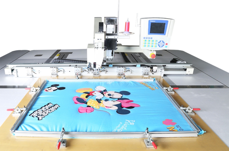 富怡圖形識別全自動縫紉機